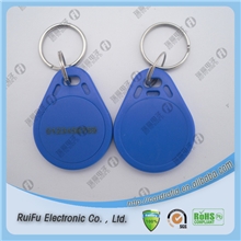 17号异型钥匙扣卡EM4100芯片瑞福电子RFID厂家直销，量大优惠