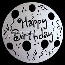 厂价批发4片装蛋糕环保PVC片喷花模/蛋糕模具/蛋糕转印模/糖粉筛