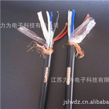 纯铜RVVP2*0.3平方编织屏蔽软电缆信号线控制线