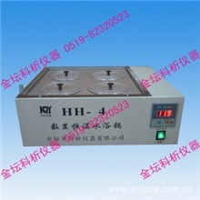 供应水浴锅金坛科析HH-4数显恒温水浴锅双列