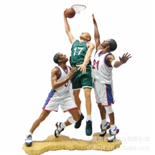 工厂批发明星打球模型树脂工艺品树脂工艺品环保无毒优质正品