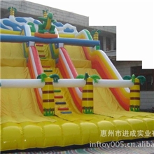 最新供应inftoy6451充气滑梯城堡充气城堡充气儿童乐园定做