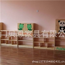 分区柜幼儿园储物柜中式新古典实木家具整套组合实木家具系列