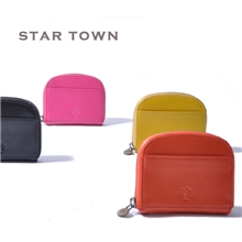 批发采购韩版小巧可爱牛皮带手绳四色可插卡零钱包硬币包LD019