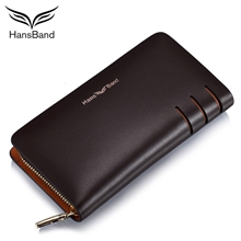 汉斯邦德广州新款批发休闲真皮包钱包男士牛皮男包特价手拿包