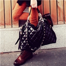 网店专供一件代发女包2012秋冬新款菱格女包单肩包网销爆款棉格包