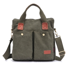 高高路男士小手提包批发休闲时尚帆布单肩斜挎包价格实惠