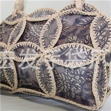 休闲手工包叶子花包助你展露个性今年最热卖款女包地摊沙滩休闲包