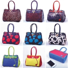 迷你小包斜挎包仿真转印铂金kelly娇蕉包撞色拼色糖果韩国香蕉包