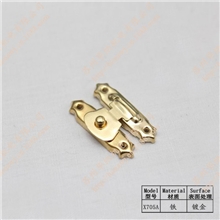 【HOUNA】小号礼品盒箱扣搭扣象棋盒子搭扣X705A镀金色箱扣