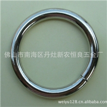 焊接铁圈圆圈五金铁环铁圈金属钩扣三档扣铁环扣金属圈