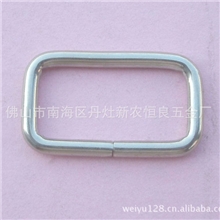 方扣d扣口字扣铁圈铁环铁扣拉心扣方环手袋扣箱包五金