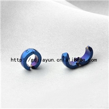 厂家直销不锈钢夹式耳环耳钉无耳洞耳环无痛穿刺饰品个性耳钉