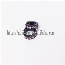 厂家直销不锈钢夹式耳扣无耳洞耳环带钻耳环耳钉新款耳饰