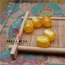 蜜蜡桶珠DIY散珠配珠配饰配件合金金属配件