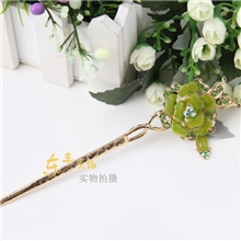 宫廷复古水钻镂空花朵发簪盘发簪子发饰批发头饰爆款批发厂家