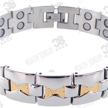 316L健康饰品男装手链磁石负离子锗能量首饰