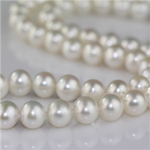 8-9mm近正圆AAAA天然淡水珍珠项链表皮干净明亮高贵典雅
