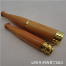 厂家直销红豆杉木木烟嘴批发高档红木烟嘴木质烟嘴做工精致
