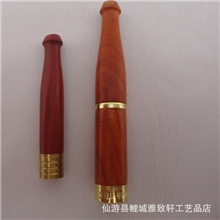 厂家直销红檀木木木烟嘴高档红木烟嘴木质烟嘴批发