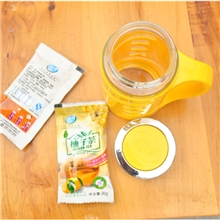 时尚休闲水杯波仔饮品蜂蜜浓浆柚子茶冲饮2袋*30g批发