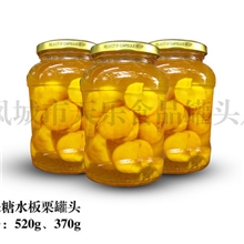 供应天乐牌糖水板栗罐头各种优质罐头批发