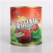 兰溪厂家专业供应热销罐头水果罐头铁制杨梅罐头厂家直销