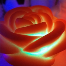 （厂家直销）小夜灯玫瑰发光红玫瑰闪光玫瑰LED玫瑰