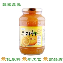 韩国农协正品蜂蜜柚子茶1千克瓶装美容养颜进口休闲食品批发