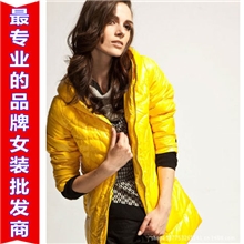 杭州品牌歌雷思新款冬装萧山羽绒服原单专柜正品外贸尾货女混批