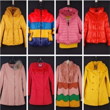 似水年华秋冬大码尾货棉服品牌女装折扣批发江苏武汉折扣女装