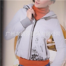 2012当季新款品牌女装棉服与专柜同步上市水之恋S29718L027