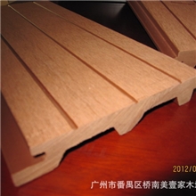 广东大量供应塑木地/墙身板150*23mm，货期快