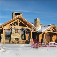 美式风格木屋、乡村木屋、旅游度假木屋ZMK0-3200