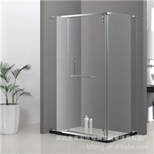 304不锈钢淋浴房浴室隔断L形门高档厂家批发代理工程别墅专利