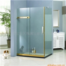 无框淋浴房简易淋浴房10MM钢化玻璃简约时尚安全美观