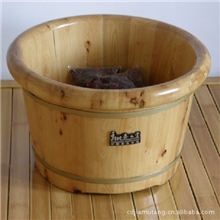 木桶足浴桶泡脚桶香柏木桶足浴盆包邮到你家