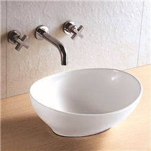 【卫浴厂家】欧洲认证台下盆洗手盆艺术盆台上盆Y-3020
