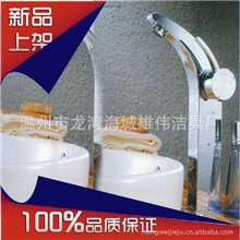 供应加高台水龙头厨房水龙头冷热水龙头全铜水龙头开平水龙