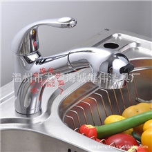 供应外贸抽拉水龙头厨房水龙头面盆水龙头大弹簧龙头热销龙头
