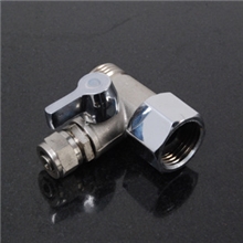 家用净水器，RO机配件，接管用连体球阀三通