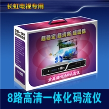 厂家直供超稳定8路一体化高清码流仪1080P3D演示播放