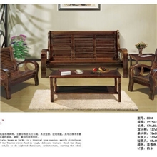 夏季热卖厂家直销高档简约全株木实木沙发家具806#优雅休闲