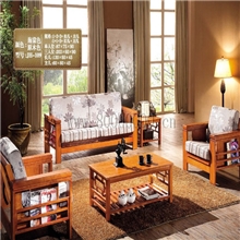 供应客厅家具【经济实用型】沙发组合【德周品牌】实木沙发套装