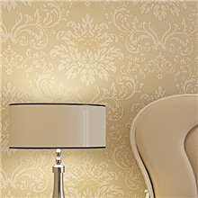 【企业集采】无纺布墙纸立体植绒墙纸欧式卧室墙纸卧室背景墙纸