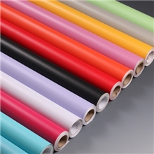 厂家现货批发60厘米宽磨砂面PVC自粘墙纸纯色特价