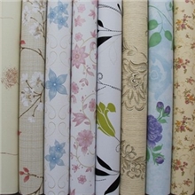 新款PVC自粘墙纸田园卧室壁纸即时贴|加厚翻新贴一件代发