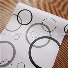 一件代发PVC自粘墙纸电视背景几何风格大圈圈1322