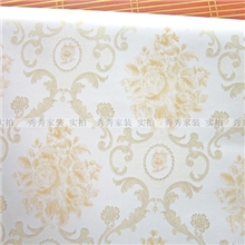 一件代发PVC自粘墙纸客厅卧室装修壁纸彩金欧式大马革6002