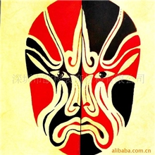 供应欧雅壁纸,壁布,中国风,古典,京剧脸